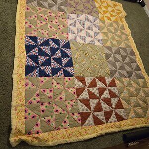 It's a handmade quilt